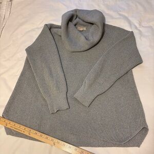 Michael Kors Gray Cowl Neck Sweater